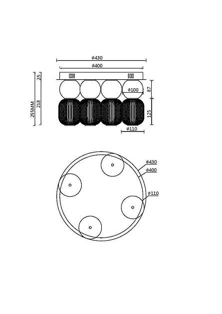 Потолочная светодиодная люстра Maytoni Drop MOD273CL-L60CH3K изображение 2 Потолочная светодиодная люстра Maytoni Drop MOD273CL-L60CH3K Фото № 2