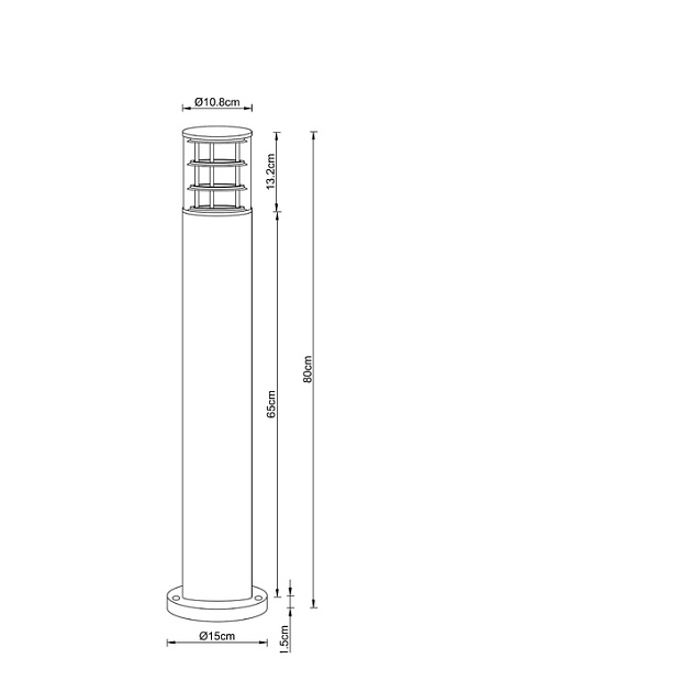 Уличный светильник Arte Lamp Tokyo A5318PA-1BK изображение 2 Уличный светильник Arte Lamp Tokyo A5318PA-1BK Фото № 2