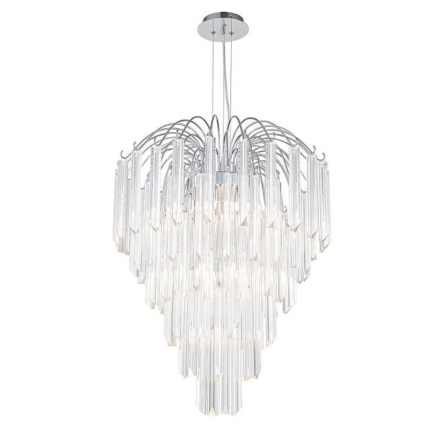 Подвесная люстра Indigo Lastrone 12035/13P Chrome V000422 Фото № 