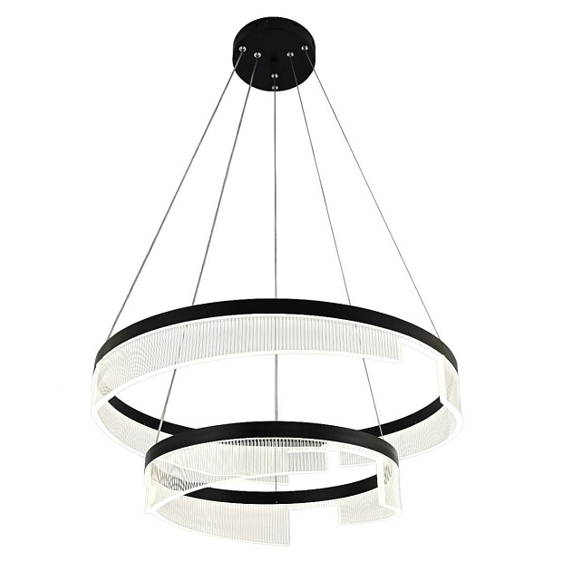 Подвесной светодиодный светильник Gerhort G52124/2BK CL изображение Подвесной светодиодный светильник Gerhort G52124/2BK CL Фото №