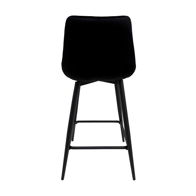 Полубарный стул AksHome Linx черный, велюр 86209 Фото № 9