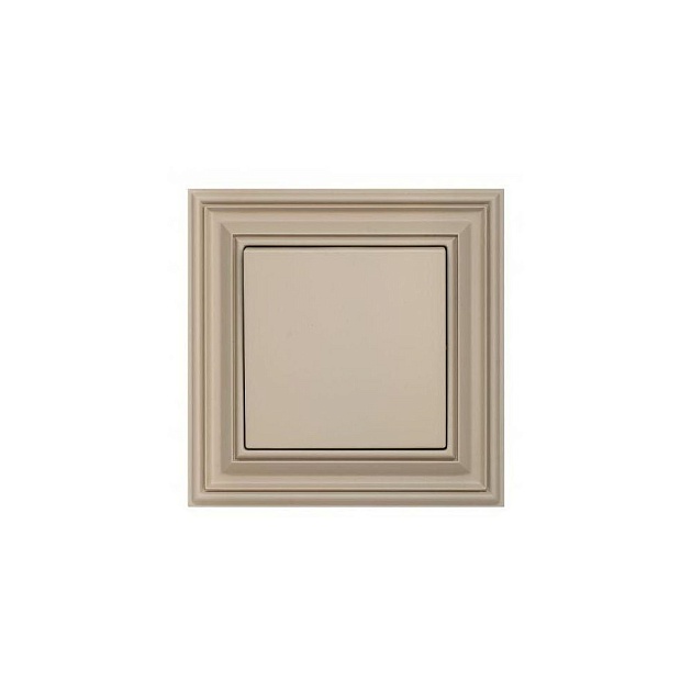 Выключатель одноклавишный Liregus Retro кремовый омбре 29-104 изображение Выключатель одноклавишный Liregus Retro кремовый омбре 29-104 Фото №