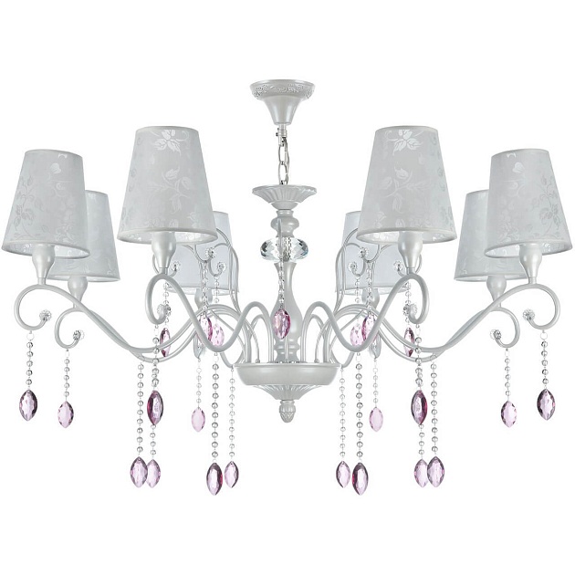 Подвесная люстра Freya Adelaide FR2306-PL-08-W изображение 8 Подвесная люстра Freya Adelaide FR2306-PL-08-W Фото № 8