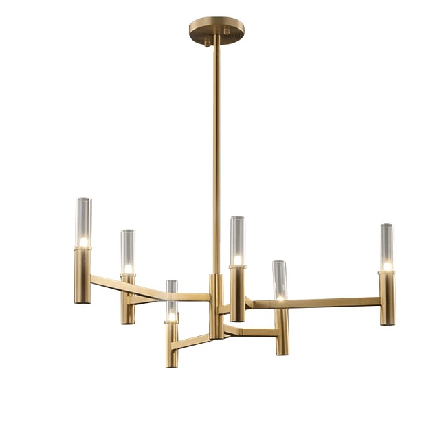 Подвесная люстра Romatti Kobo Tabulare L-8105-6B Фото № 