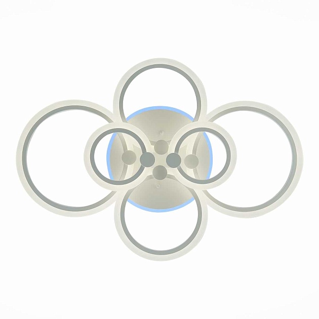 Потолочная светодиодная люстра Evoluce Cerina SLE500552-06RGB изображение 6 Потолочная светодиодная люстра Evoluce Cerina SLE500552-06RGB Фото № 6