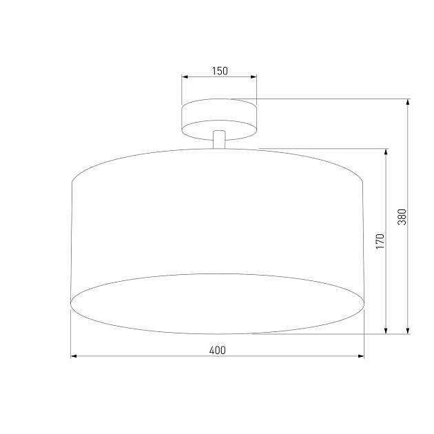 Потолочный светильник TK Lighting 4031 Rondo Beige Фото № 3