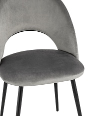 Кухонный стул Stool Group Меган велюр с ромбами серый AV 416 Cbs-08 1