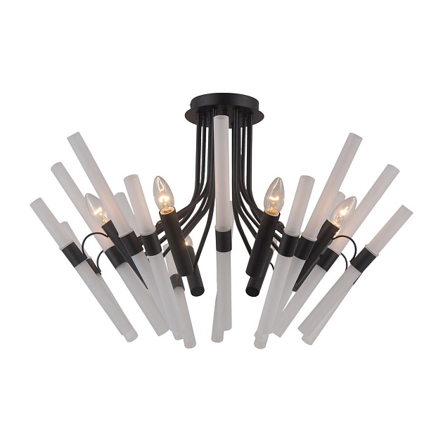 Потолочная люстра Gerhort G31116/8BK WT Фото № 2