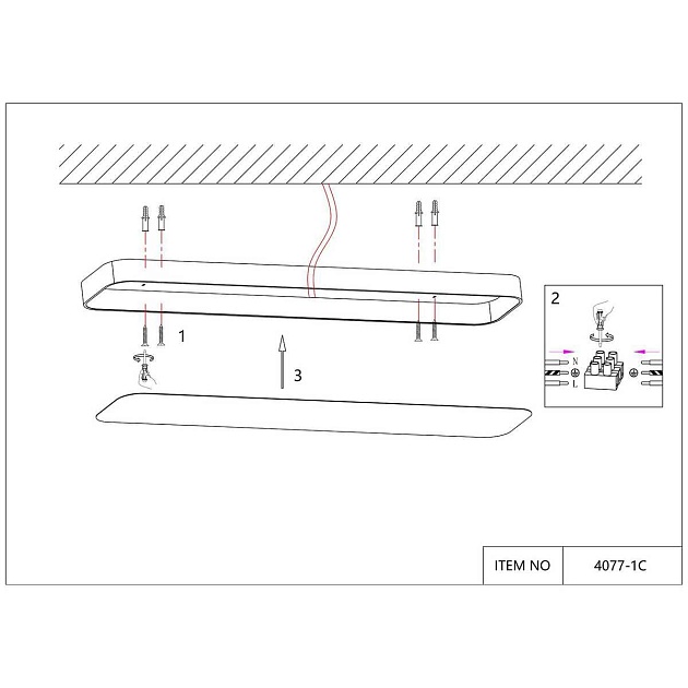 Потолочный светодиодный светильник Favourite Piano 4077-1C Фото № 2