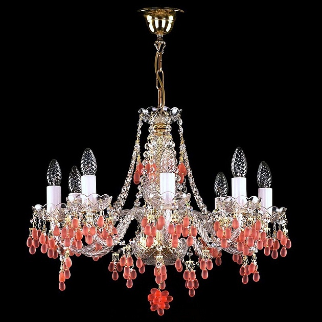 Подвесная люстра Artglass Rosana VIII. VIno Rozalin изображение Подвесная люстра Artglass Rosana VIII. VIno Rozalin Фото №