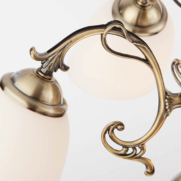 Потолочная люстра Eurosvet 22010/6+2 античная бронза Фото № 4