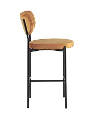 Полубарный стул Stool Group Барбара велюр терракотовый CC-09006 HLR-43 3