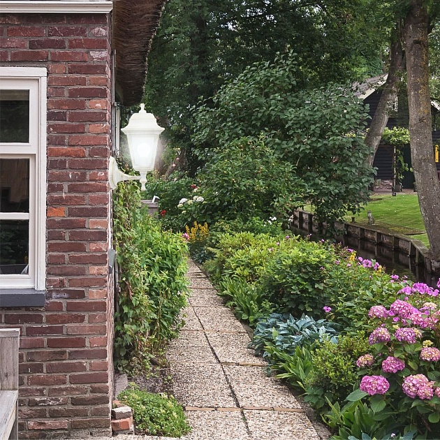 Уличный настенный светильник Apeyron Леда 11-11белп изображение 4 Уличный настенный светильник Apeyron Леда 11-11белп Фото № 4