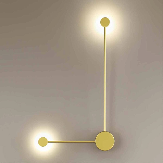 Настенный светодиодный светильник Odeon Light Hightech Satellite 3900/10WG Фото № 2