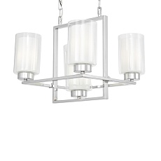 Подвесная люстра Lumina Deco Lino LDP 1239-5 CHR 2