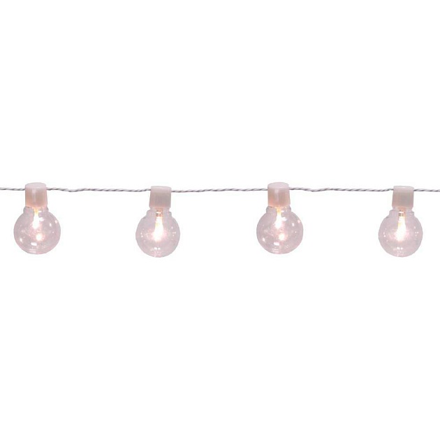 Уличная светодиодная гирлянда Eglo Partaj прозрачный 900238 изображение Уличная светодиодная гирлянда Eglo Partaj прозрачный 900238 Фото №