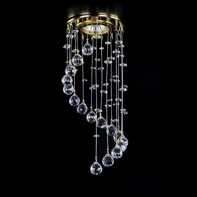 Встраиваемый светильник Artglass Spot 22 Chaos CE изображение Встраиваемый светильник Artglass Spot 22 Chaos CE Фото №