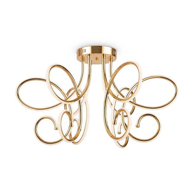 Потолочная светодиодная люстра Freya Crosby FR6044CL-L114G изображение Потолочная светодиодная люстра Freya Crosby FR6044CL-L114G Фото №