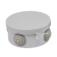 Коробка распаячная КМР-040-039 с крышкой наружная (85х40) 4 мембранных ввода IP54 EKF PROxima plc-kmr-040-039