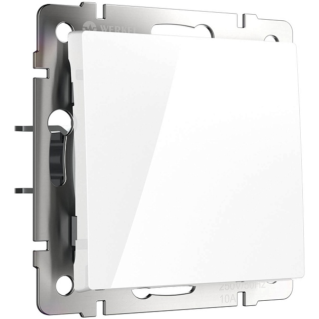 Кнопка звонка Werkel белый W1114501 4690389155185 изображение Кнопка звонка Werkel белый W1114501 4690389155185 Фото №