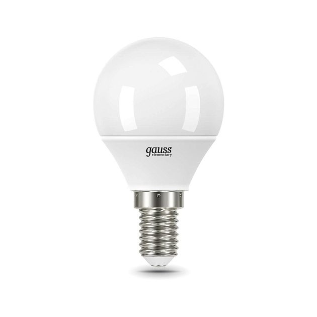 Лампа светодиодная Gauss E14 12W 3000K матовая 53112 изображение 6 Лампа светодиодная Gauss E14 12W 3000K матовая 53112 Фото № 6