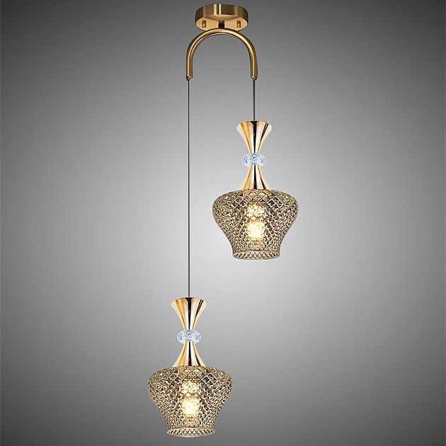 Подвесной светильник Reluce 09004-0.9-02 Smoke изображение 3 Подвесной светильник Reluce 09004-0.9-02 Smoke Фото № 3