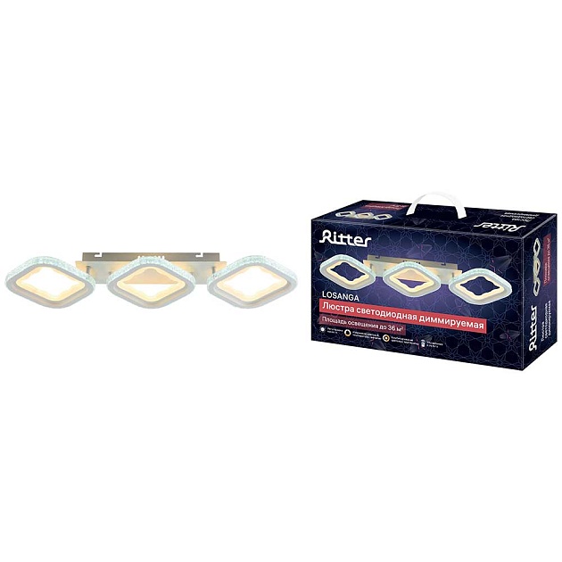 Потолочная люстра Ritter LOSANGA 52931 0 Фото № 