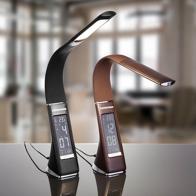 Настольная лампа Elektrostandard Elara коричневый a037504 изображение 5 Настольная лампа Elektrostandard Elara коричневый a037504 Фото № 5