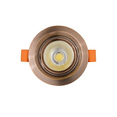 Встраиваемый светодиодный светильник Lumina Deco Dalston LDC Y115 RD+BR 1