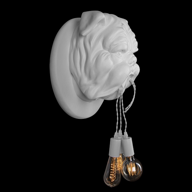 Настенный светильник Loft IT Bulldog 10177 White изображение 2 Настенный светильник Loft IT Bulldog 10177 White Фото № 2