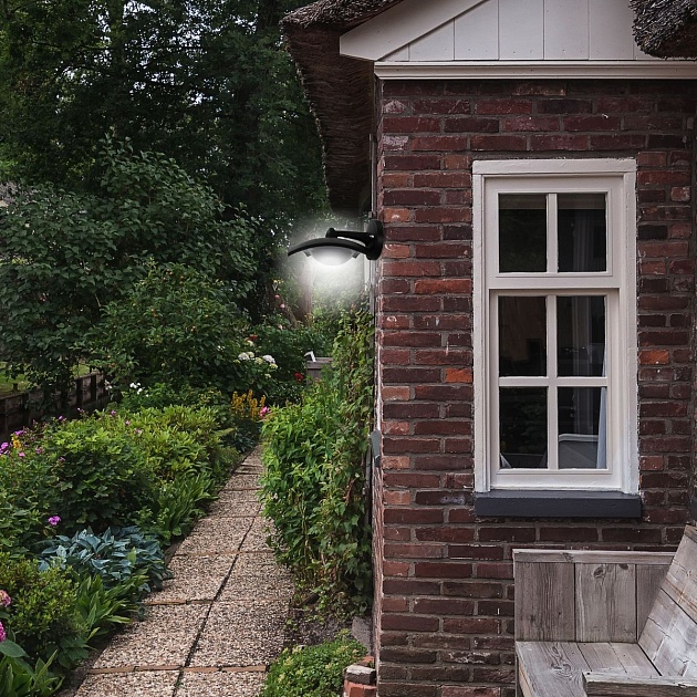 Уличный настенный светодиодный светильник Apeyron Дели 11-203 изображение 4 Уличный настенный светодиодный светильник Apeyron Дели 11-203 Фото № 4