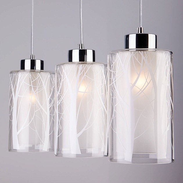 Подвесной светильник Eurosvet 50001/3 хром Фото № 4