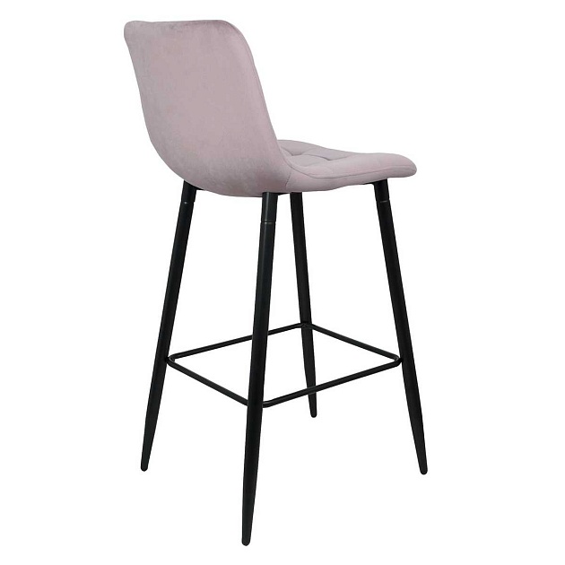 Барный стул AksHome Stella пыльная роза, велюр 75810 Фото № 7
