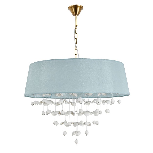 Подвесная люстра Indigo Tenerezza 13029/8P Brass V000513 Фото № 