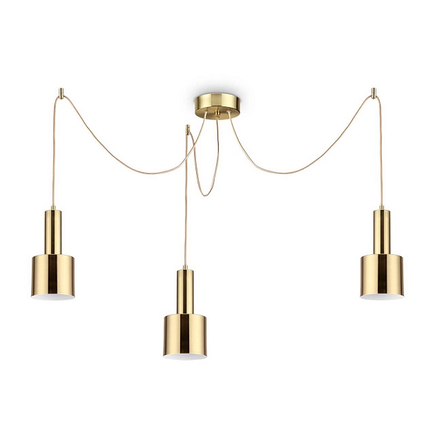 Подвесная люстра Ideal Lux Holly SP3 Ottone Satinato 231600 изображение Подвесная люстра Ideal Lux Holly SP3 Ottone Satinato 231600 Фото №