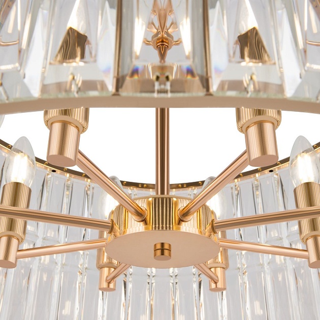 Подвесная люстра Maytoni Facet MOD094PL-08G Фото № 3