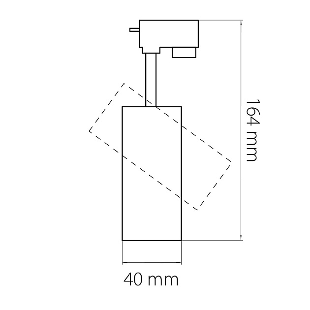 Трековый светодиодный светильник Lightstar Fuoco Led 218216 изображение 3 Трековый светодиодный светильник Lightstar Fuoco Led 218216 Фото № 3