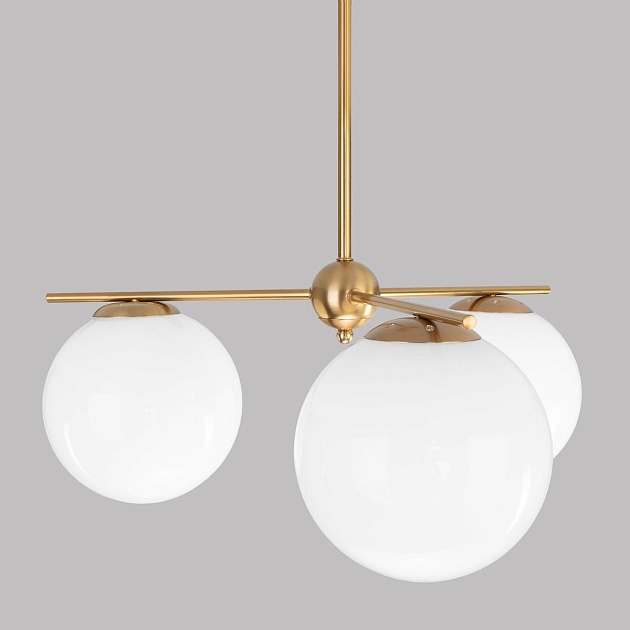 Подвесная люстра Eurosvet Marbella 60147/3 латунь изображение 4 Подвесная люстра Eurosvet Marbella 60147/3 латунь Фото № 4