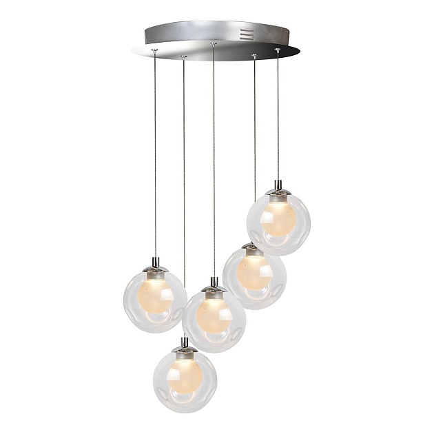 Подвесная светодиодная люстра iLedex Epical C4492-5R CR Фото № 3