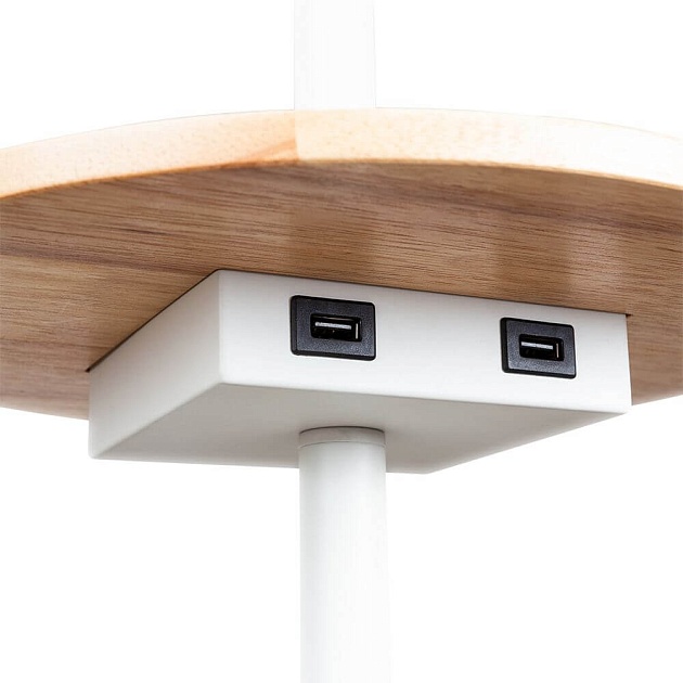 Торшер Arte Lamp Combo A4056PN-1WH Фото № 4