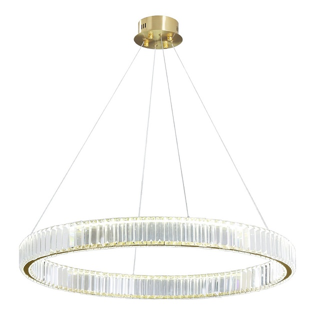 Подвесная светодиодная люстра Gerhort G51246/1BRS изображение Подвесная светодиодная люстра Gerhort G51246/1BRS Фото №