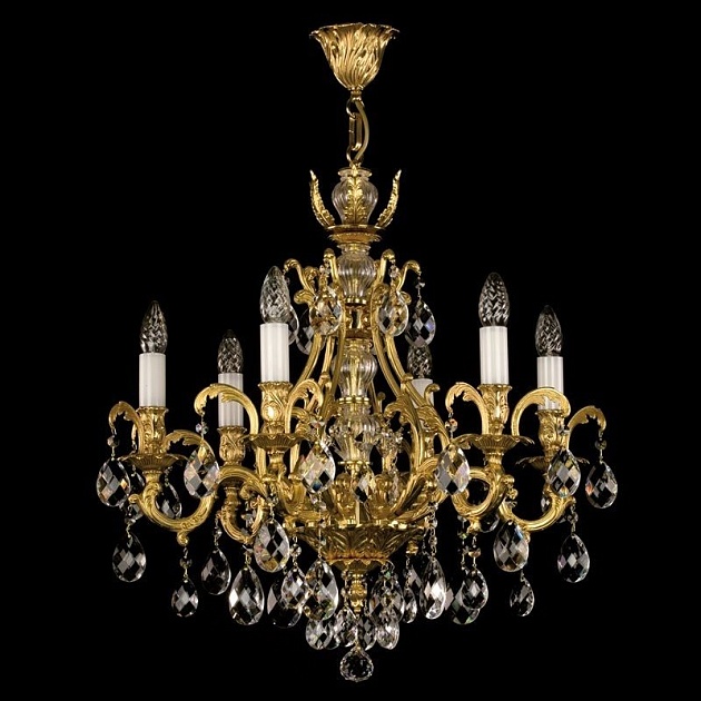 Подвесная люстра Artglass Lyra Polished CE Фото № 