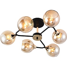 Потолочная люстра Reluce 01339-0.3-06 BK+FGD 4