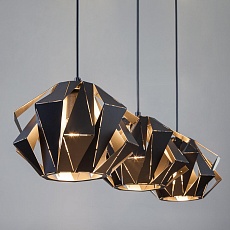 Подвесной светильник Eurosvet Moire 50137/3 черный 3