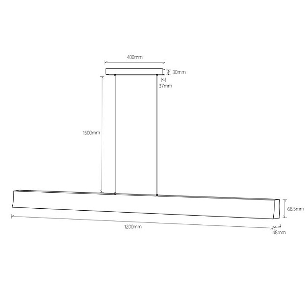 Подвесной светодиодный светильник Mantra Hanok 7540 Фото № 2