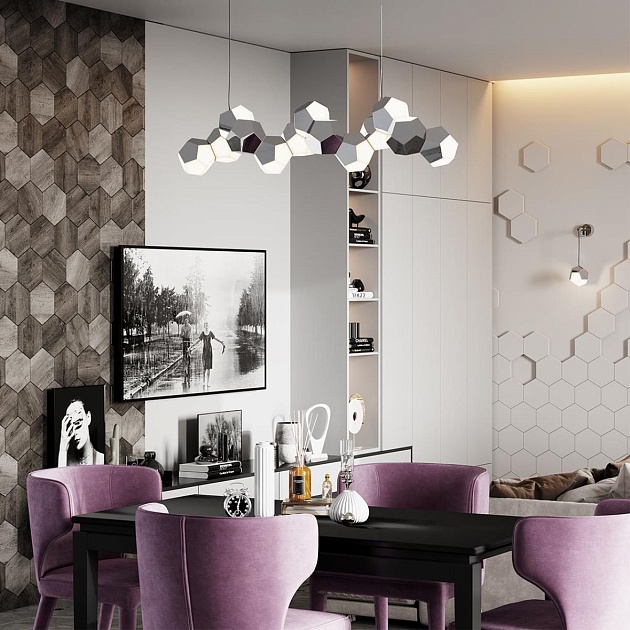 Настенный светильник Odeon Light Hightech Bingo 4304/7WL изображение 7 Настенный светильник Odeon Light Hightech Bingo 4304/7WL Фото № 7