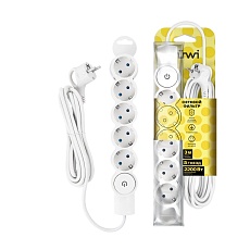 Сетевой фильтр Duwi 5гн 3м с/з 32576 5 1