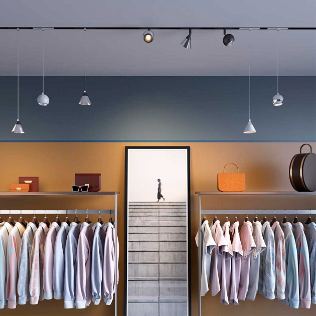 Трековый низковольтный светодиодный светильник Novotech Shino Flum 358406 Фото № 4