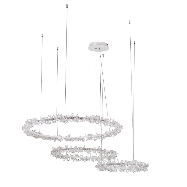 Подвесная светодиодная люстра Kink Light Лаура 08246,01PA Фото № 