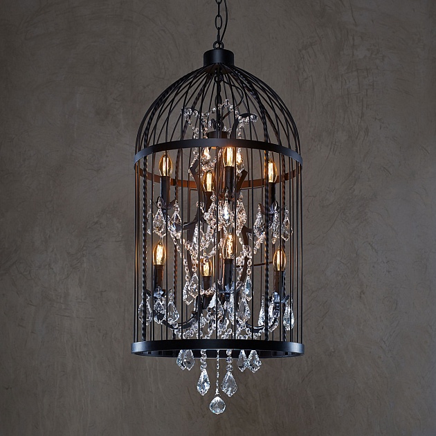 Подвесная люстра Loft IT Vintage Birdcage Loft1891/8 Фото № 9